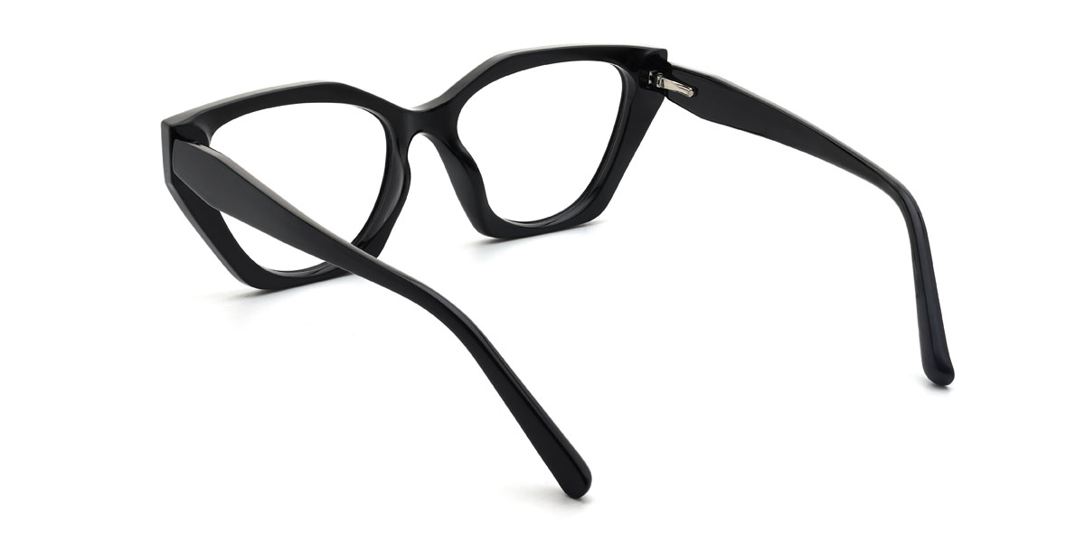Noir Gitty Lunettes - Cat Eye Glasses