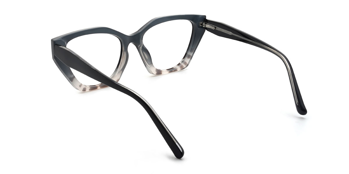 Fekete fekete teknősbéka Gitty Szemüveg - Cat Eye Glasses