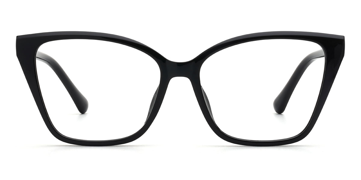 Schwarz Delani Brille - Cat Eye Glasses