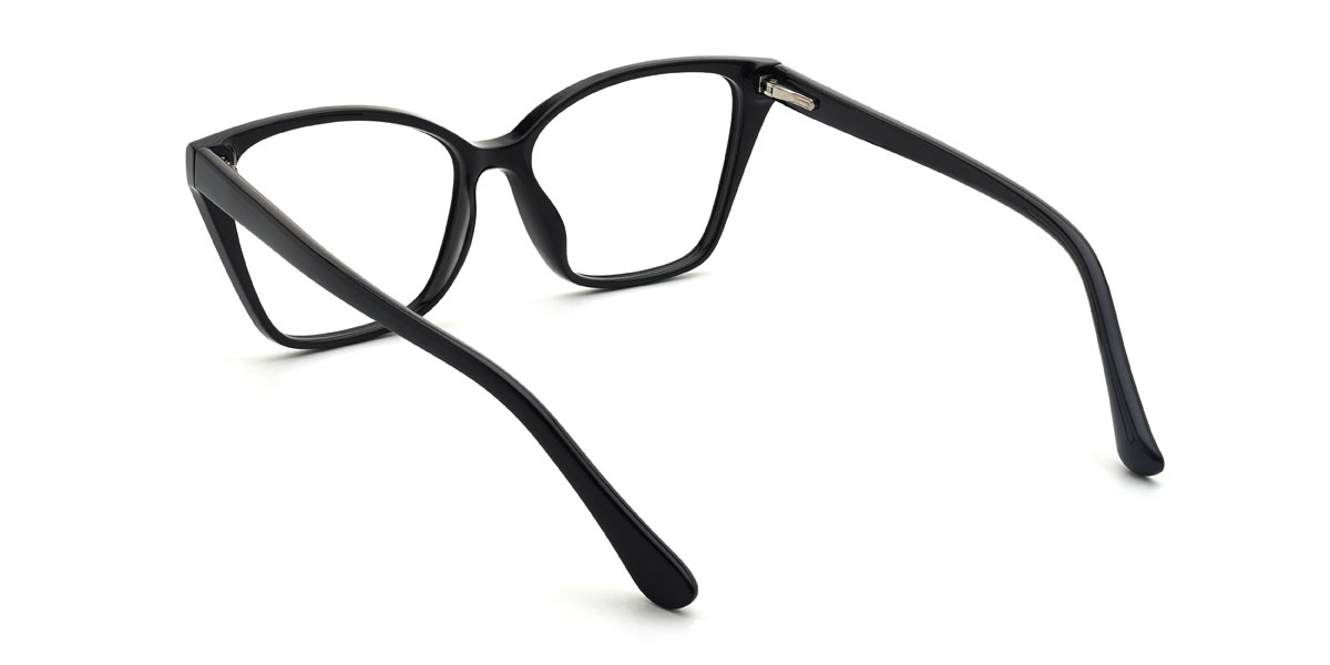 Schwarz Delani Brille - Cat Eye Glasses