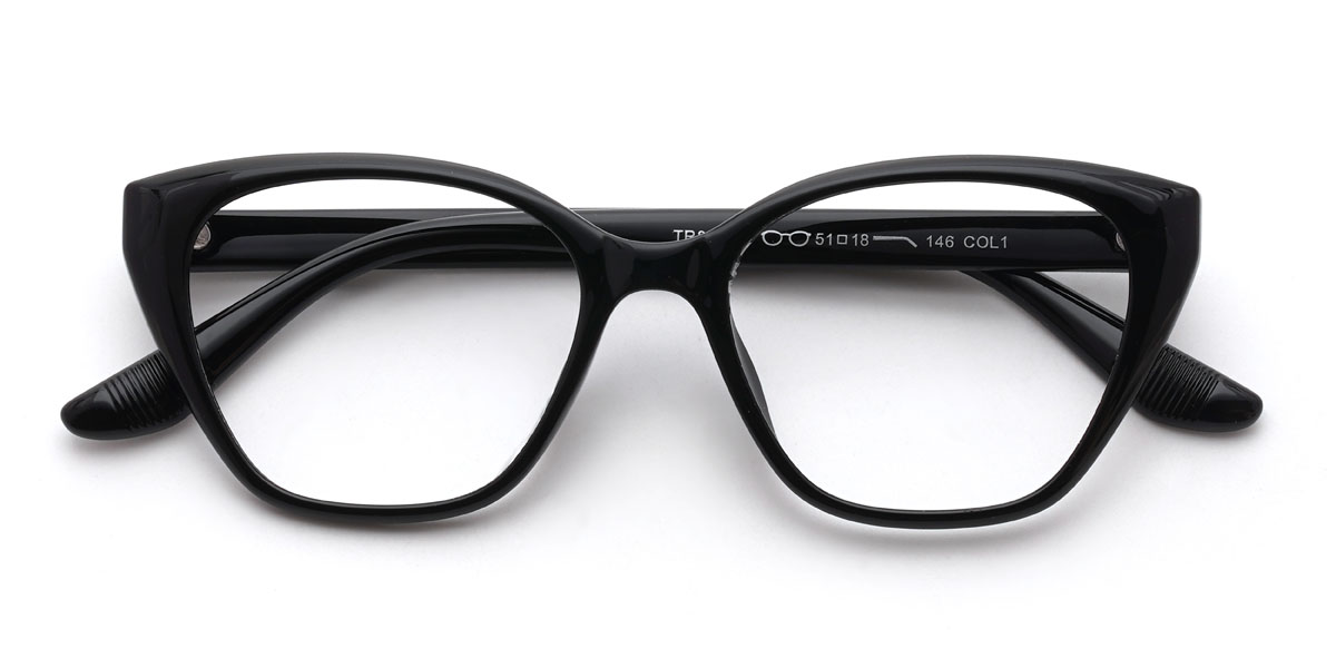 Schwarz Jaleah Brille - Cat Eye Glasses