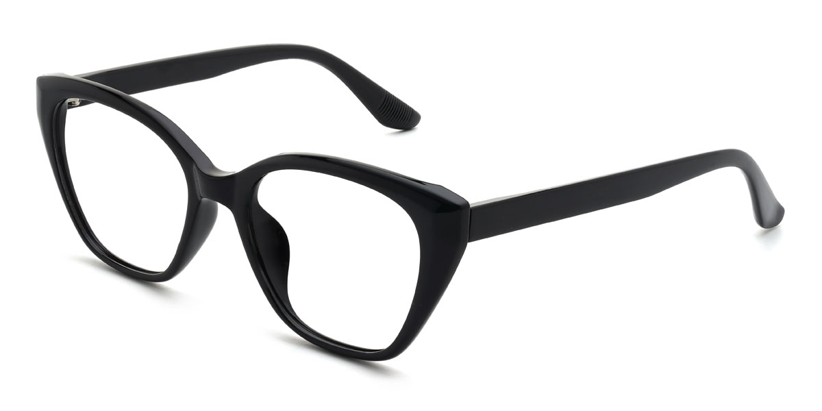 Schwarz Jaleah Brille - Cat Eye Glasses