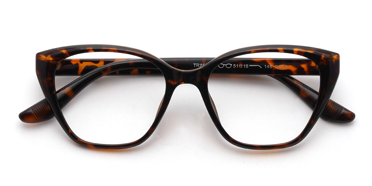 Tortoiseshell Jaleah Glasses - Cat Eye Glasses