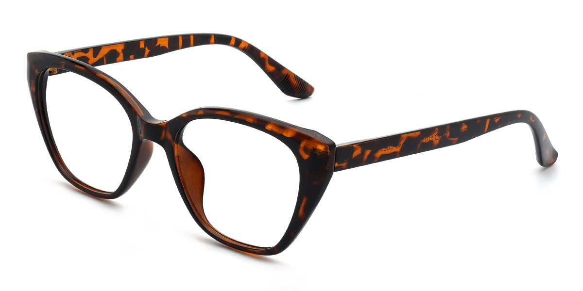 Tortoiseshell Jaleah Glasses - Cat Eye Glasses