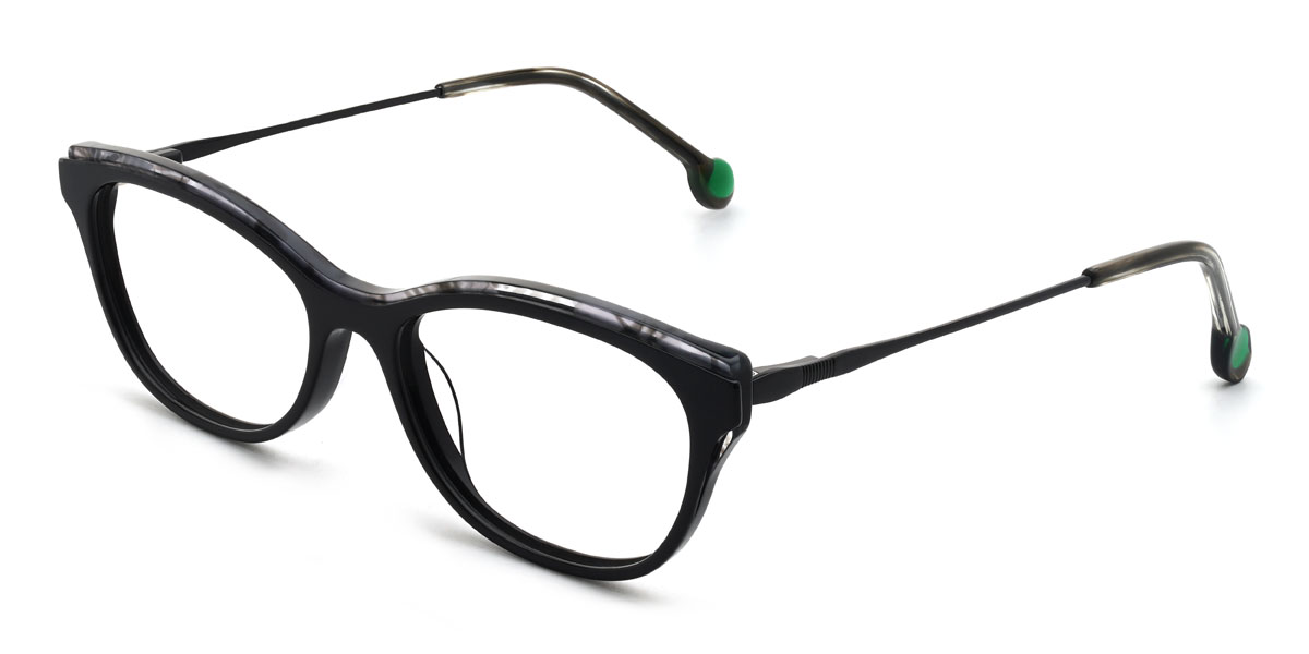 Black Irving Glasses - Square Glasses