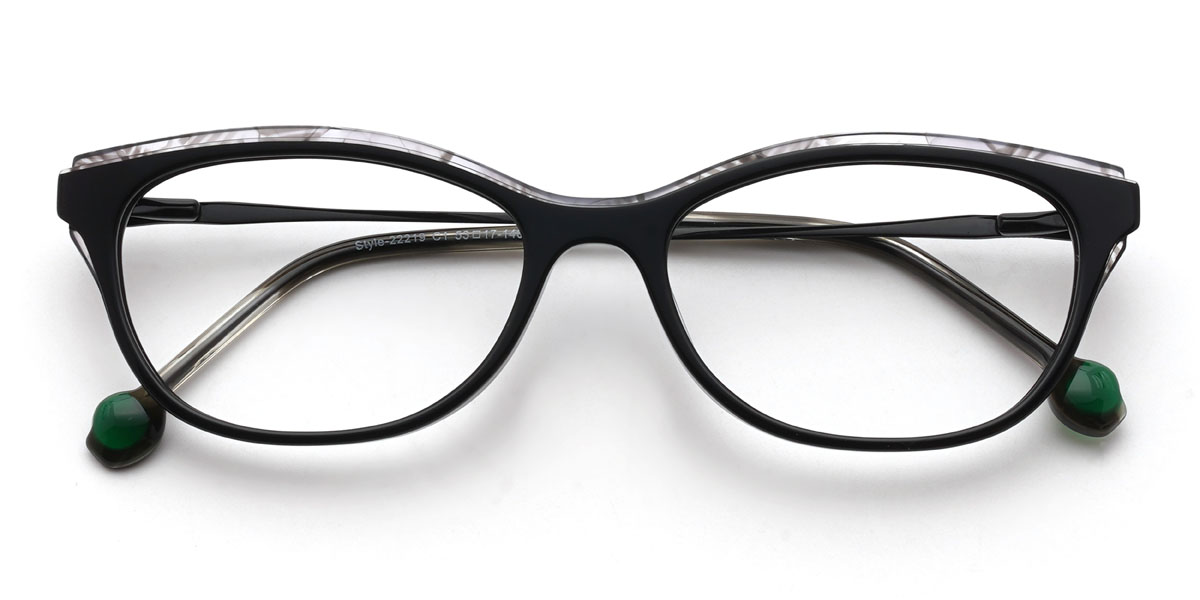 Black Irving Glasses - Square Glasses