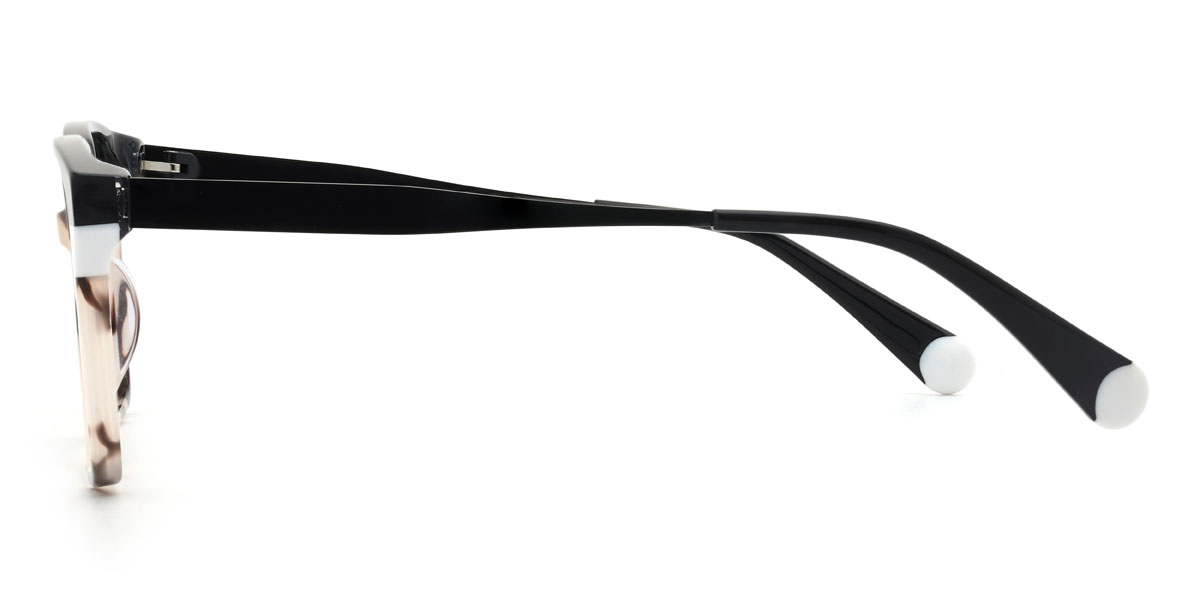 Black Tortoiseshell Moises Glasses - Rectangle Glasses