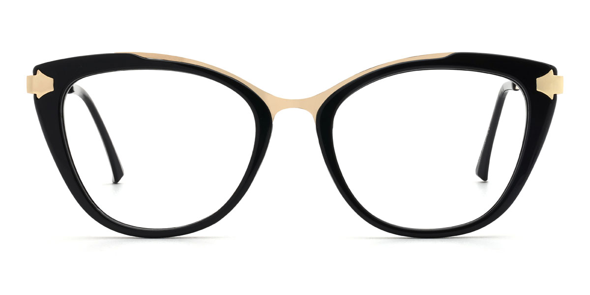 Fekete Percival Szemüveg - Oval Glasses