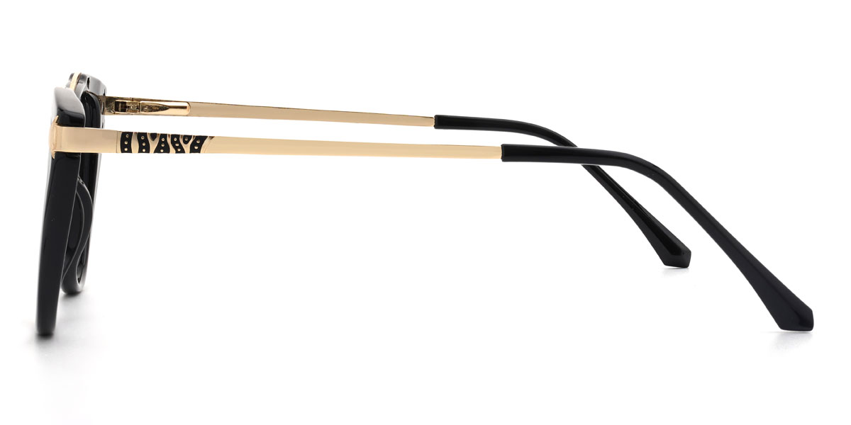 Fekete Percival Szemüveg - Oval Glasses