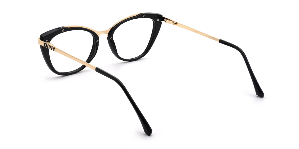 Fekete Percival Szemüveg - Oval Glasses