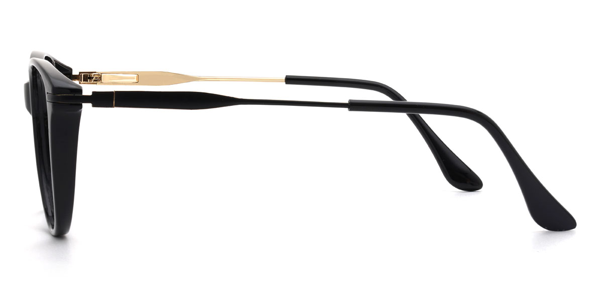 Black Nehemias Glasses - Oval Glasses