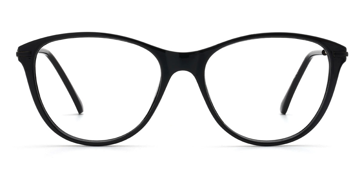 Black Nehemias - Oval Glasses