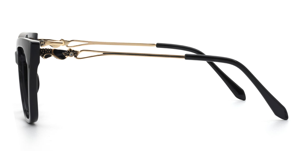 Čierny Kenzie Okuliare - Cat Eye Glasses
