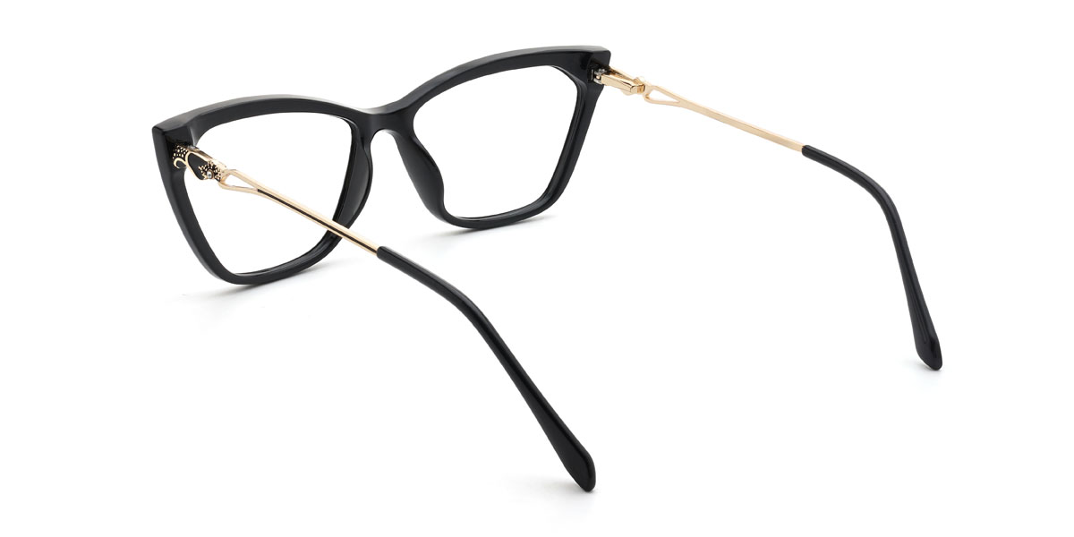 Čierny Kenzie Okuliare - Cat Eye Glasses