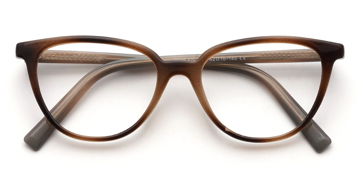 Brown Tortoiseshell Ousmane Glasses - Oval Glasses