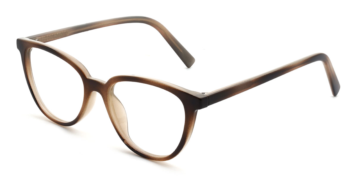 Brown Tortoiseshell Ousmane Glasses - Oval Glasses
