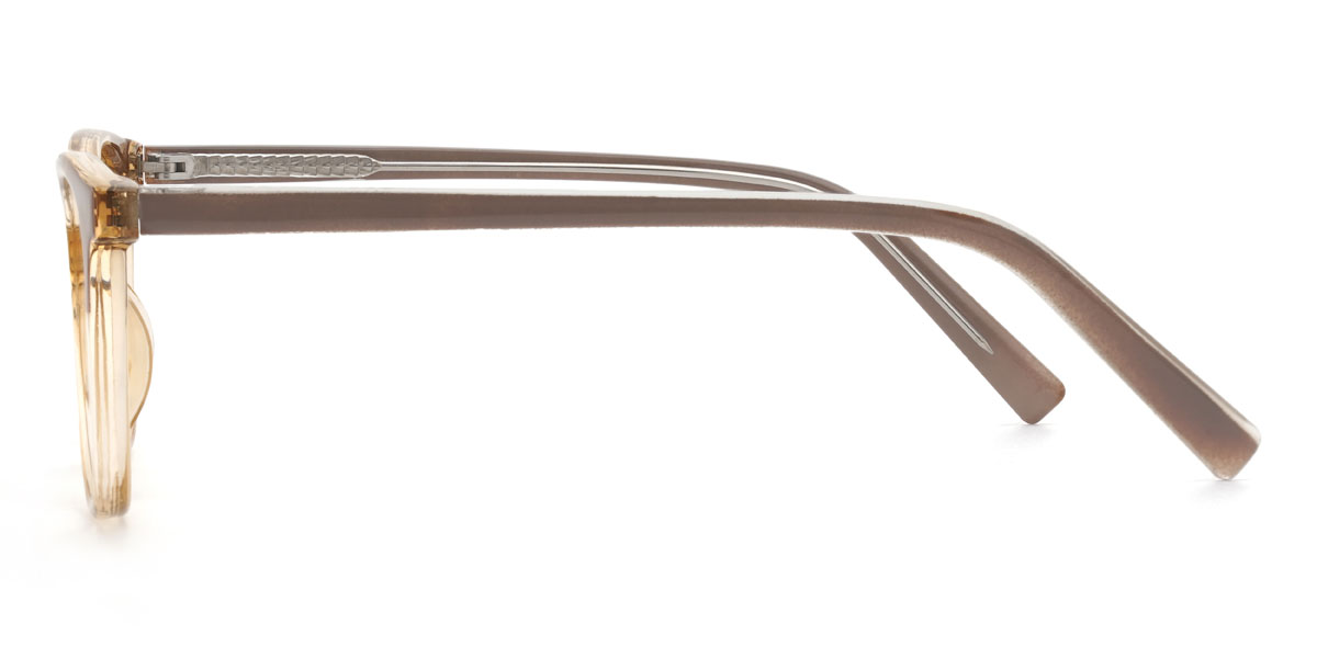 Champagne Ousmane Glasses - Oval Glasses