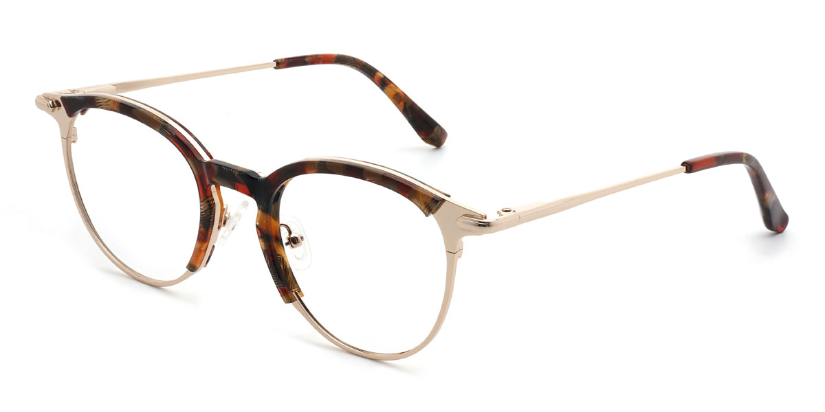 Arany teknősbéka Quartez Szemüveg - Oval Glasses