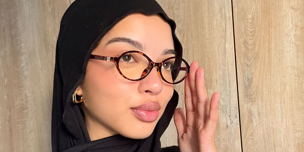 Tortoiseshell Andrea Glasses - Oval Glasses