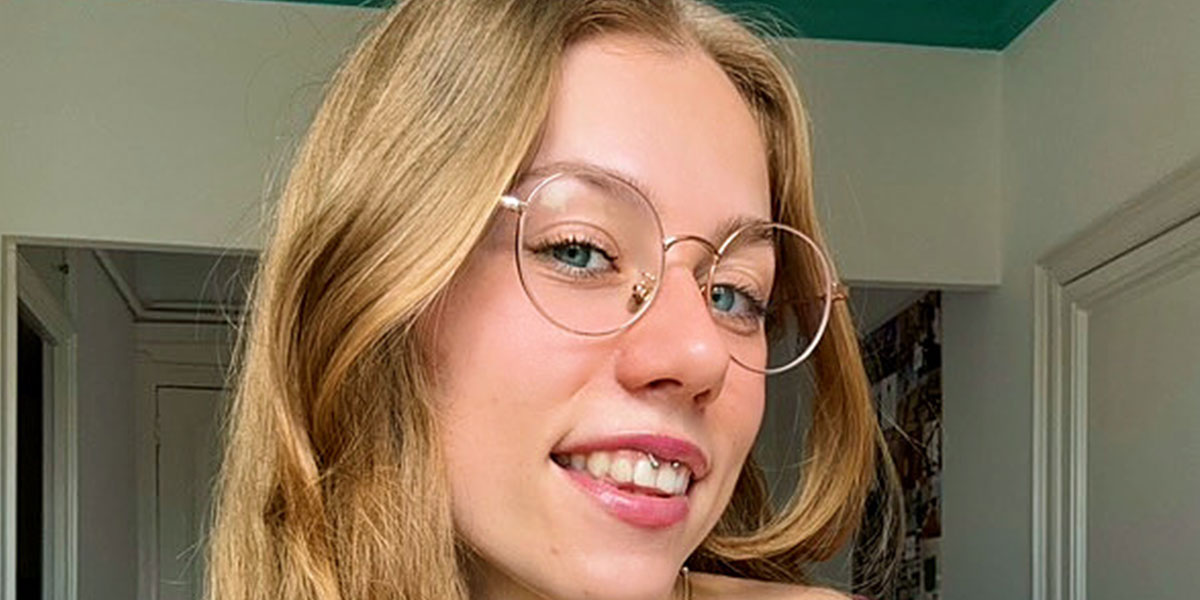 Rose Gold Janelle Glasses - Round Glasses