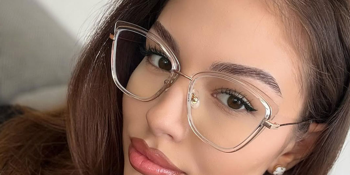 Clear Kaslin Glasses - Cat Eye Glasses