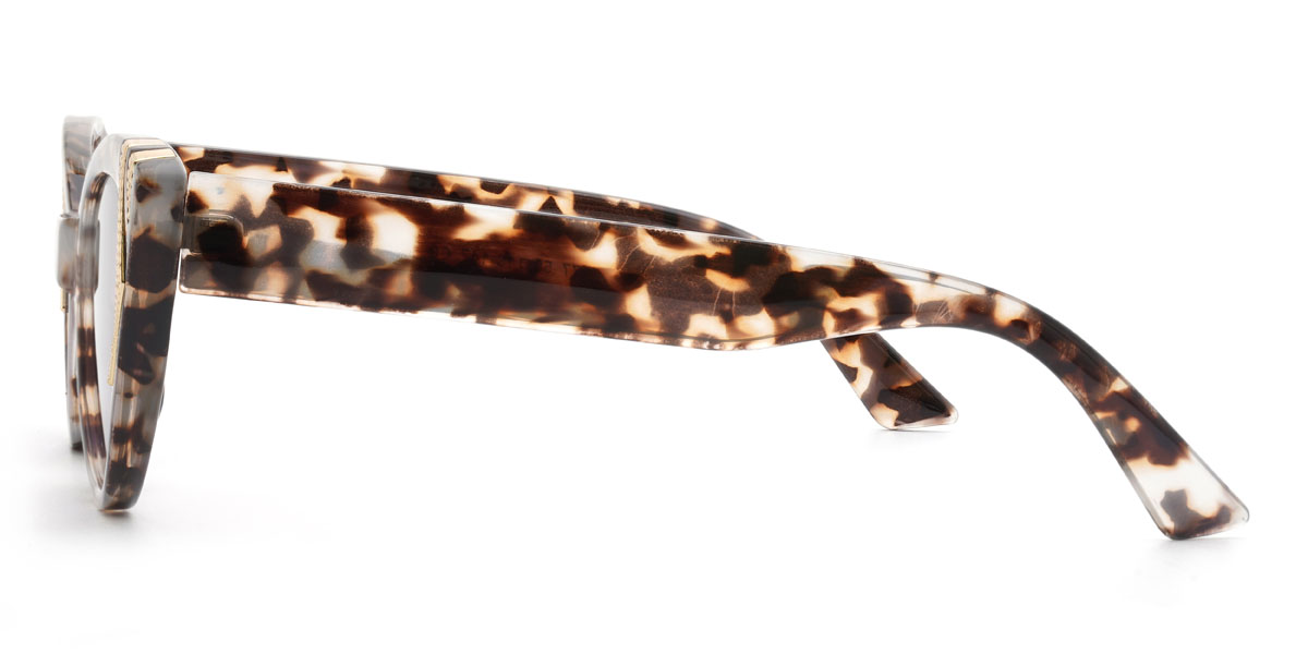 Elefántcsont Teknőchéj Fokozatosan lila Yelena Szemüveg - Cat Eye Sunglasses