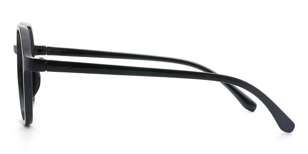 Black Zeynep Glasses - Oval Glasses
