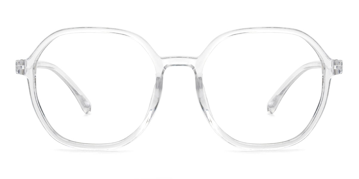 Clear Zeynep - Oval Glasses