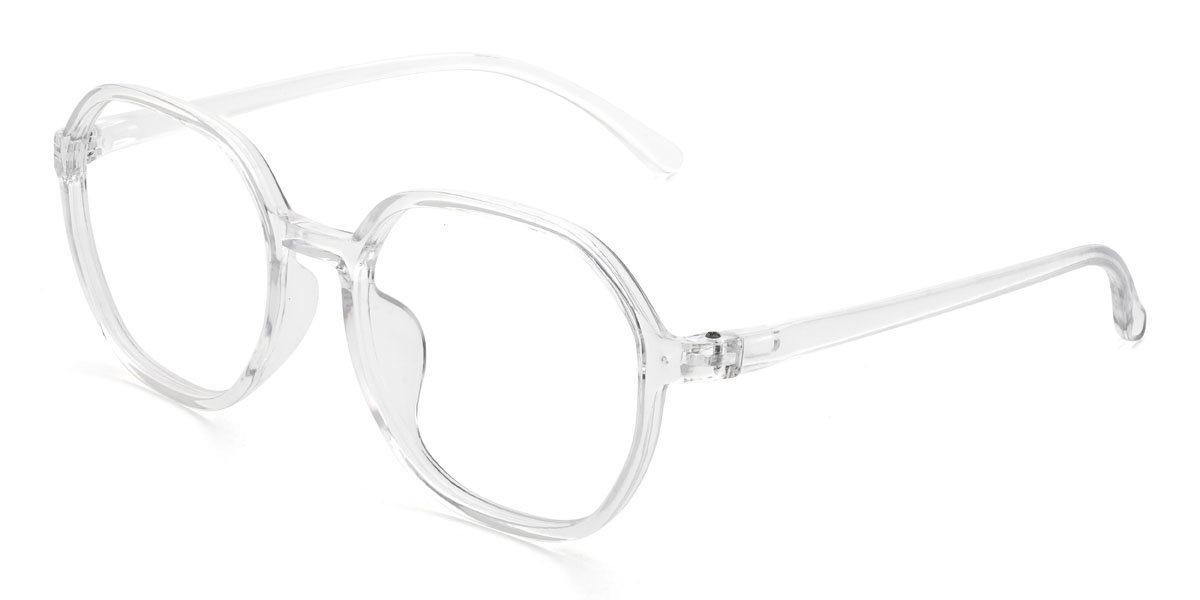 Clear Zeynep Glasses - Oval Glasses