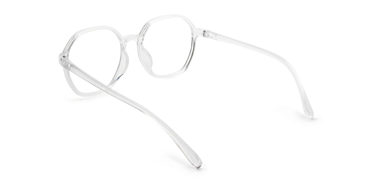 Clear Zeynep Glasses - Oval Glasses