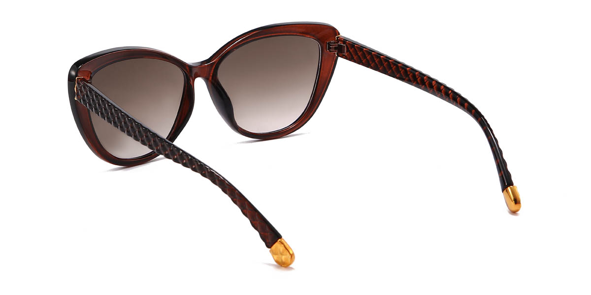 Braun Gradual Braun Kambri Brille - Cat Eye Sunglasses