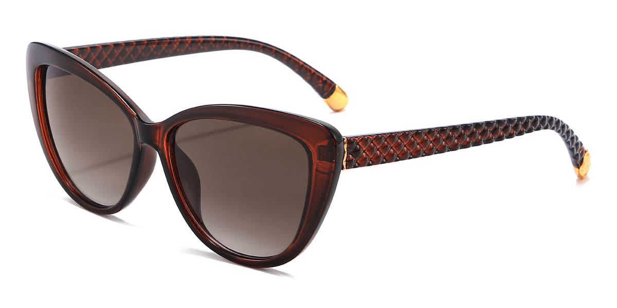 Braun Gradual Braun Kambri Brille - Cat Eye Sunglasses