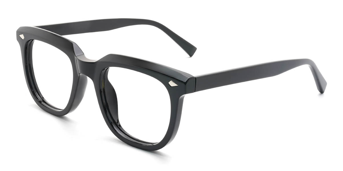 Black Maloni Glasses - Rectangle Glasses