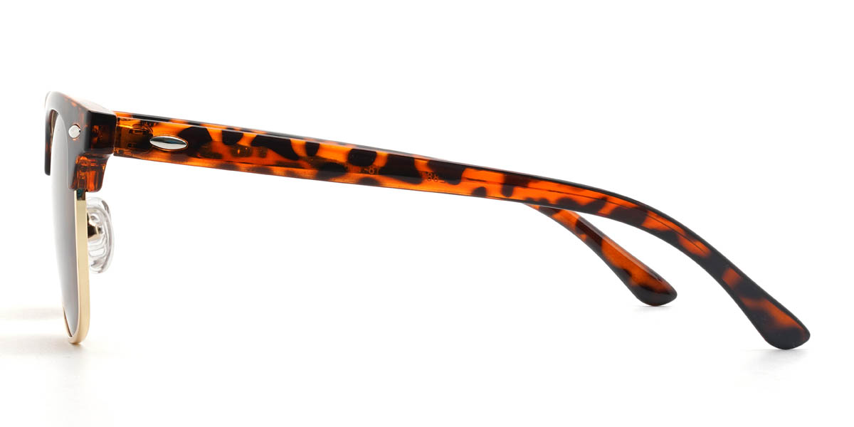 Tortoiseshell Brown Finleigh Glasses - Square Sunglasses