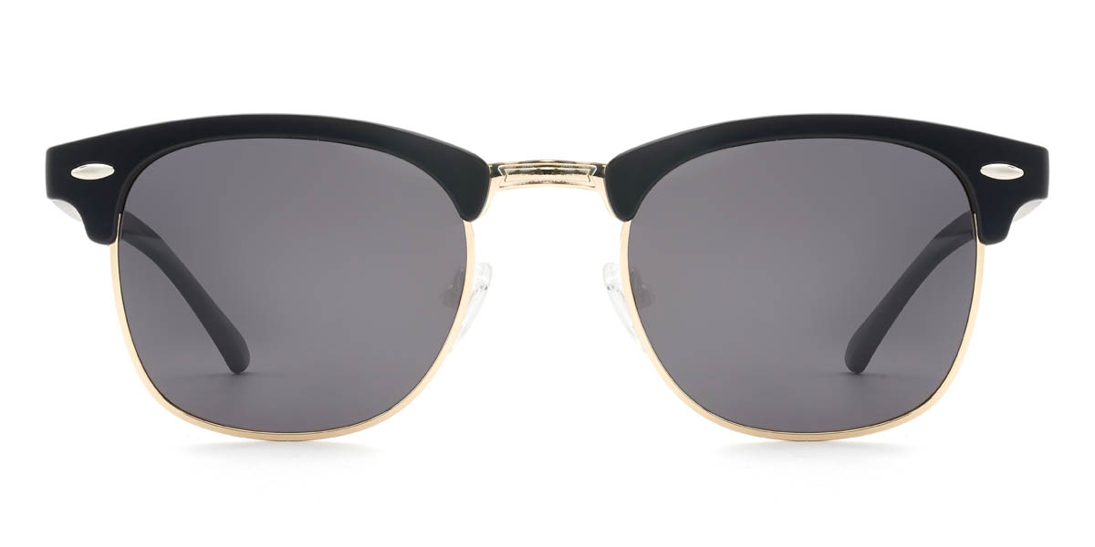Black Grey Finleigh - Square Sunglasses