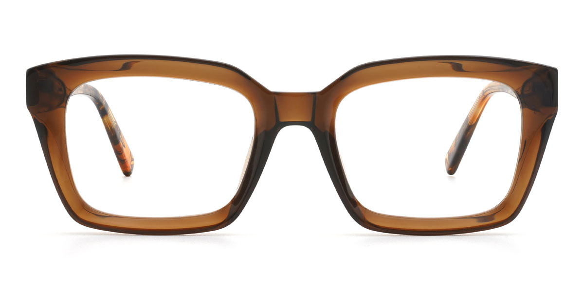 Brown Rayven - Rectangle Glasses