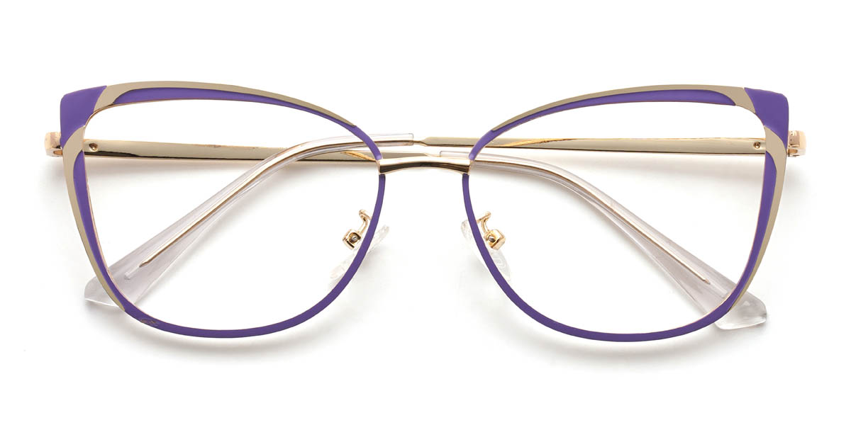 Purple Nirvair Glasses - Cat Eye Glasses