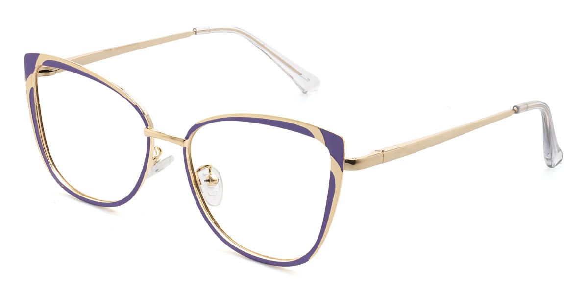 Purple Nirvair Glasses - Cat Eye Glasses