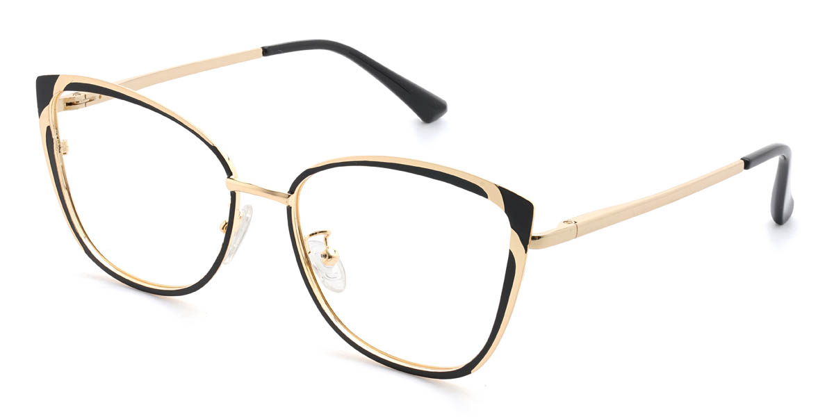 Black Nirvair Glasses - Cat Eye Glasses