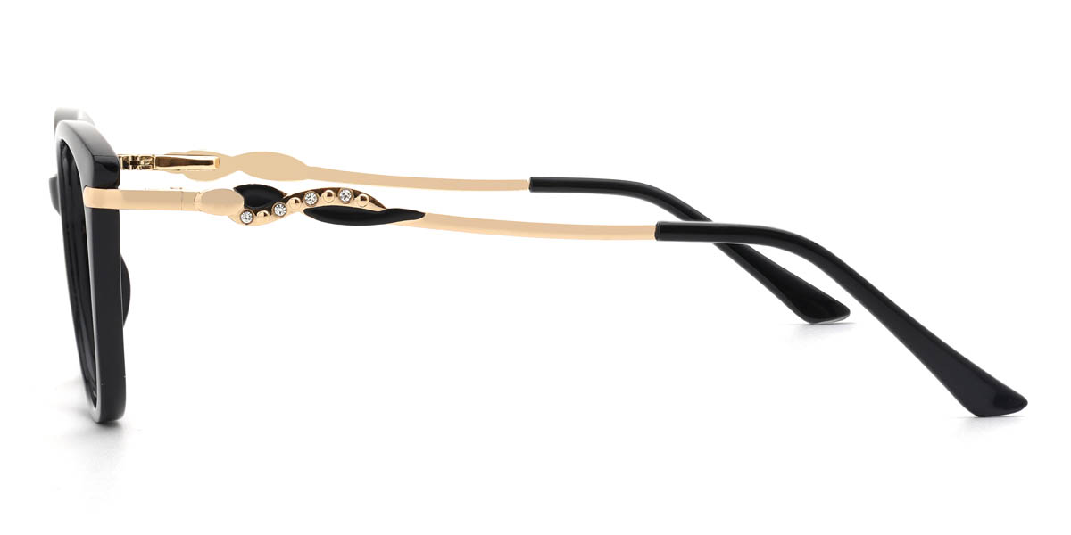 Black Hakim Glasses - Cat Eye Glasses