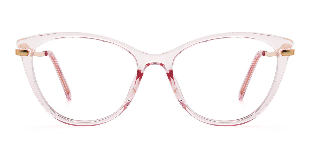 Light Pink Hakim Glasses - Cat Eye Glasses