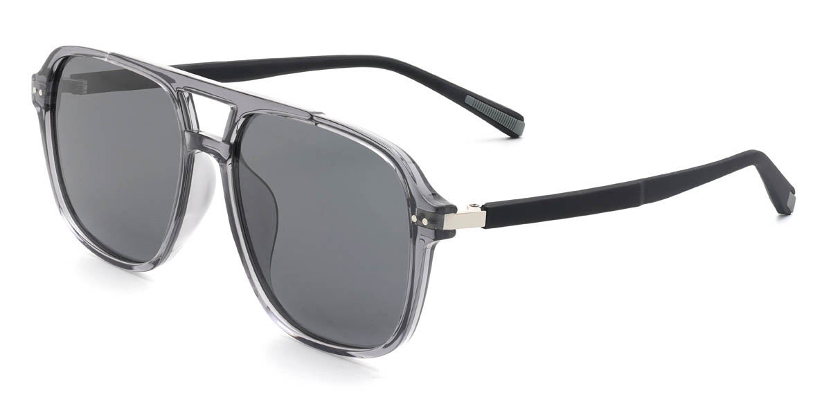 Grau Grau Luigi Brille - Aviator Sunglasses
