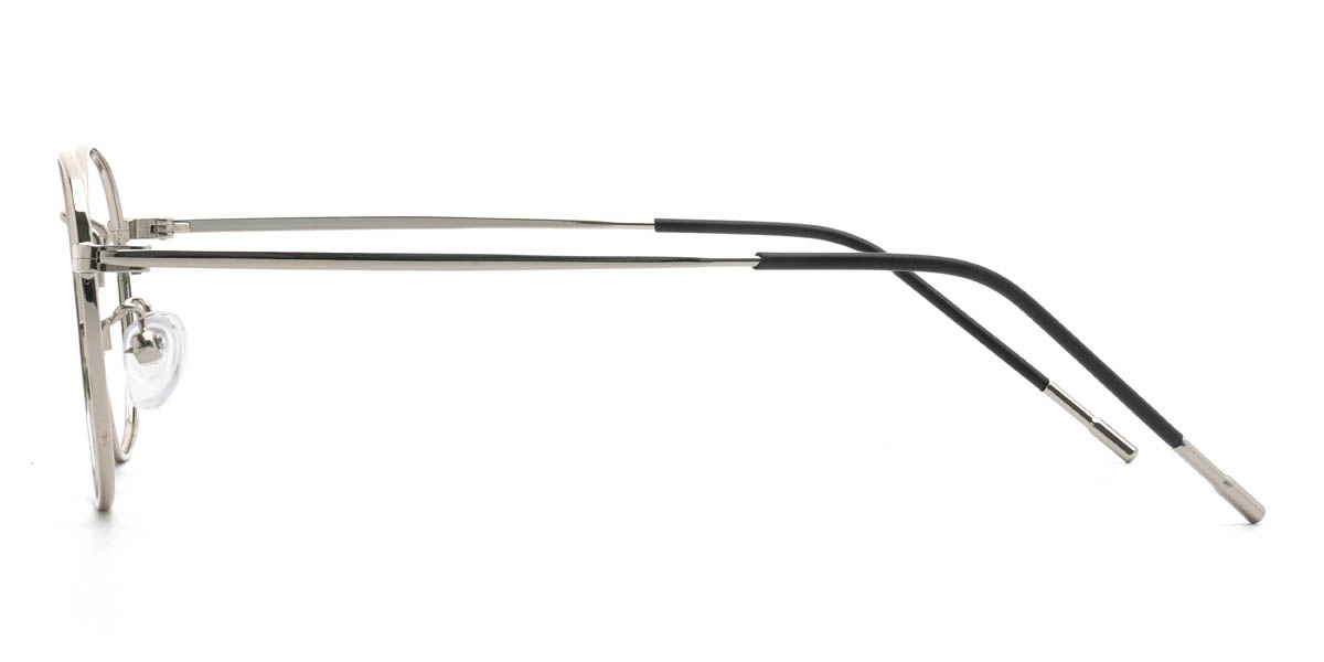Silver Zailey Glasses - Oval Glasses