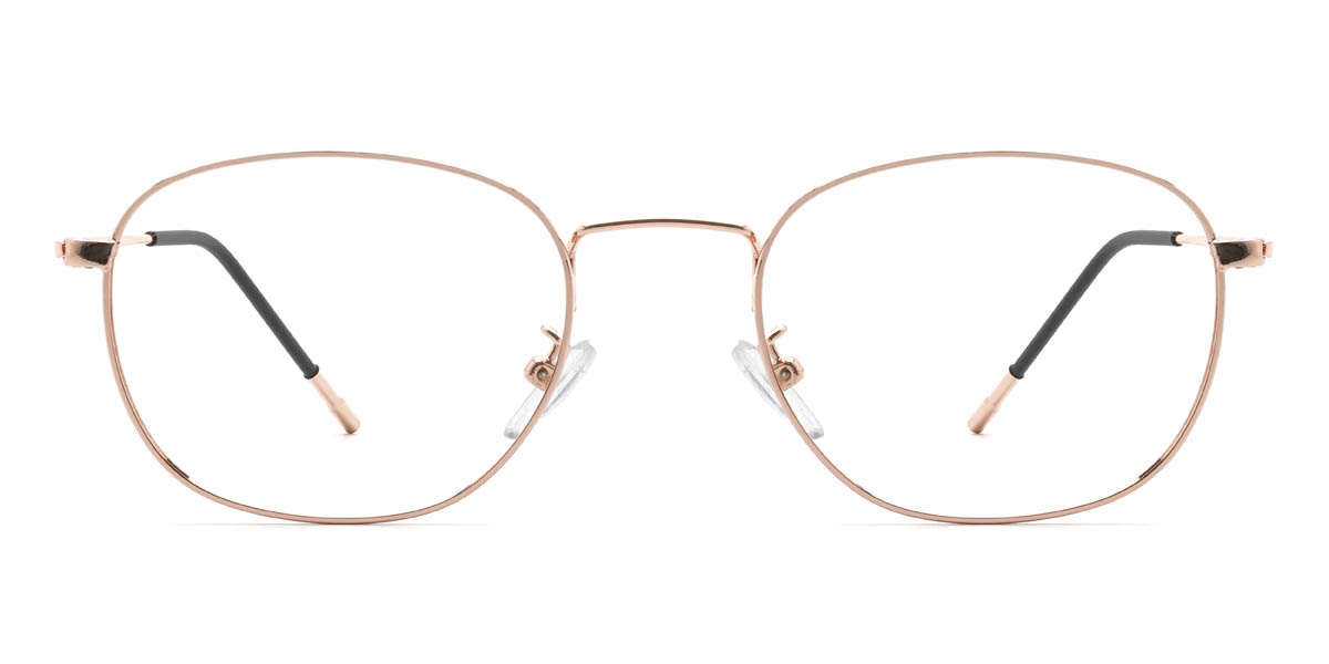 Rose Gold Zailey - Oval Glasses
