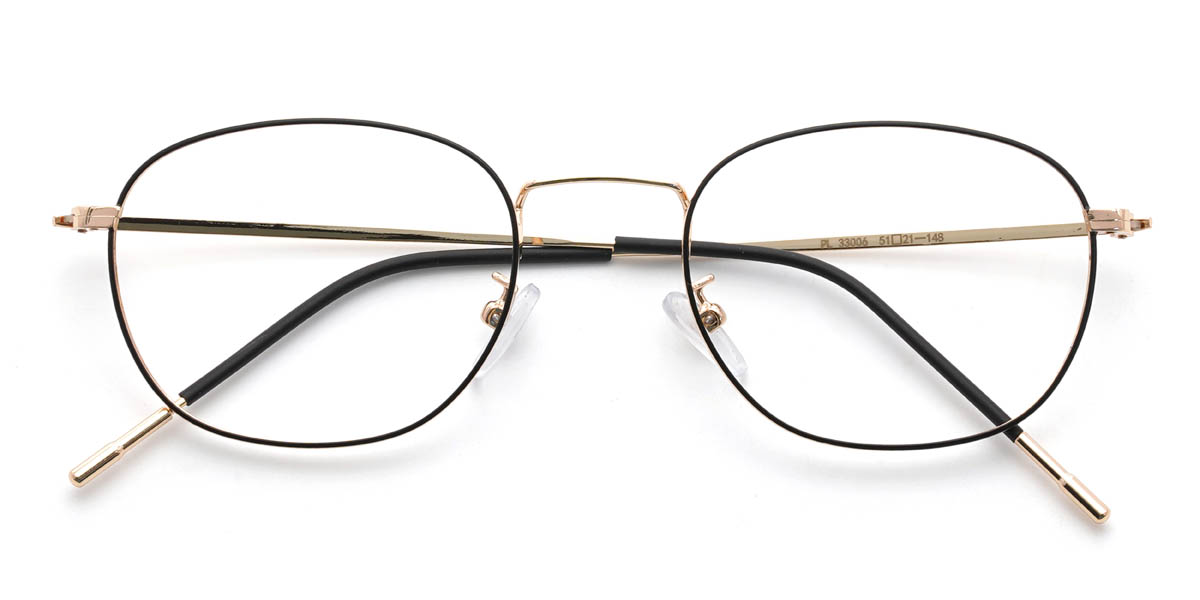 Schwarz Zailey Brille - Oval Glasses