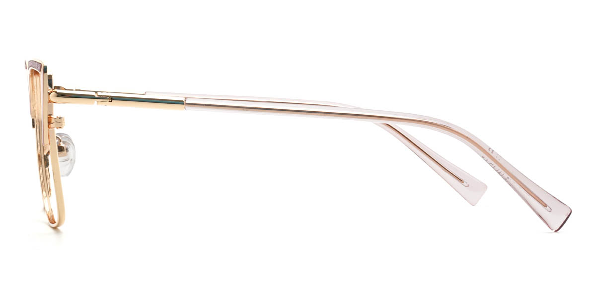 Arany rózsaszín Humaira Szemüveg - Cat Eye Glasses