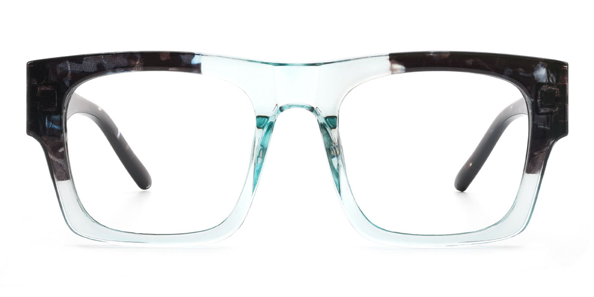 Blue Tortoiseshell Remmy Glasses - Square Glasses