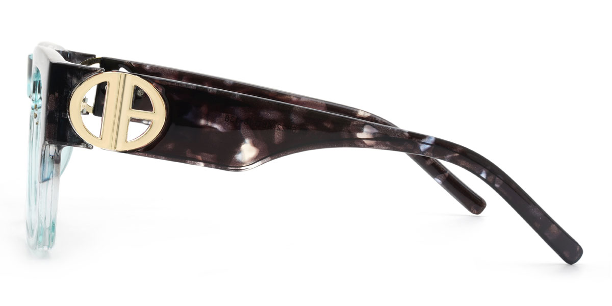 Blue Tortoiseshell Remmy Glasses - Square Glasses