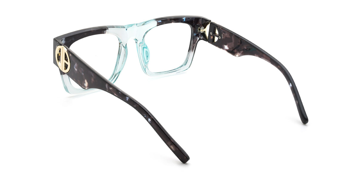 Blue Tortoiseshell Remmy Glasses - Square Glasses