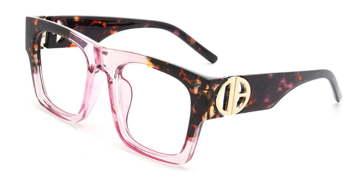 Rosa Schildpatt Remmy Brille - Square Glasses